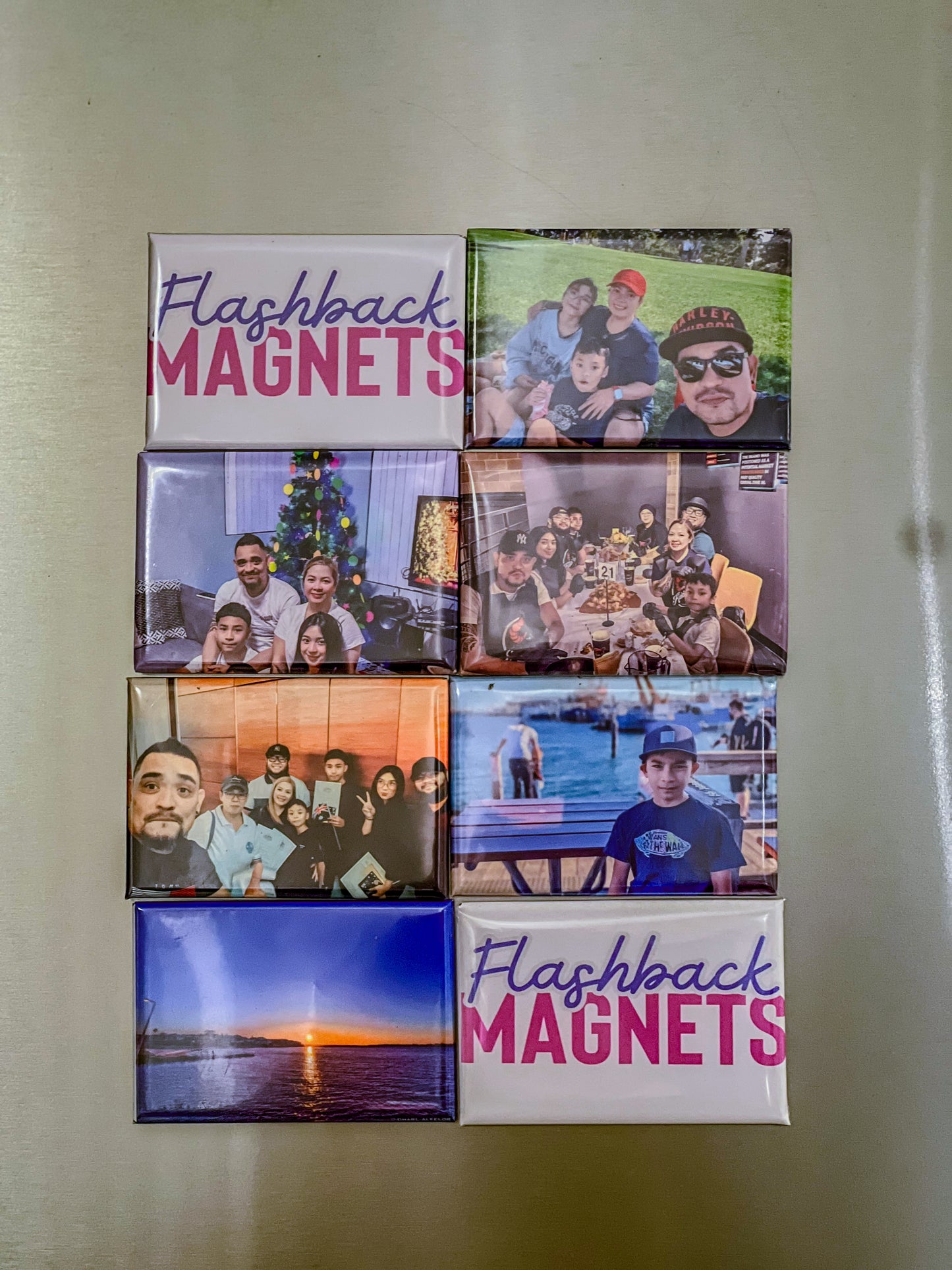Custom Photo Magnets - Set of 6